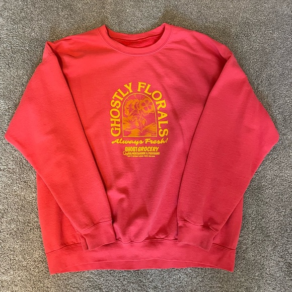 ghostly florals crewneck